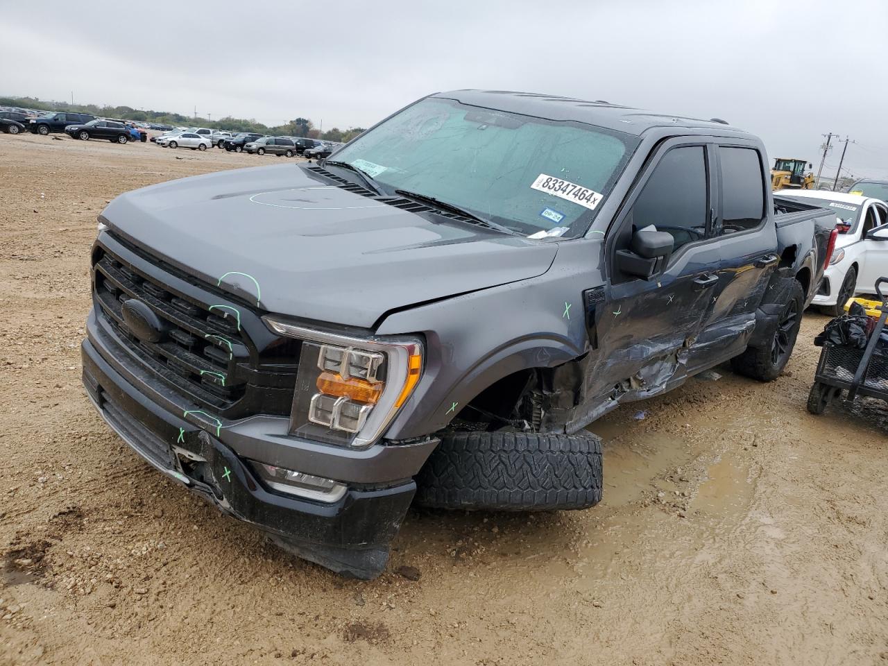 2021 Ford F150 Supercrew VIN: 1FTEW1CB6MFA73884 Lot: 83347464