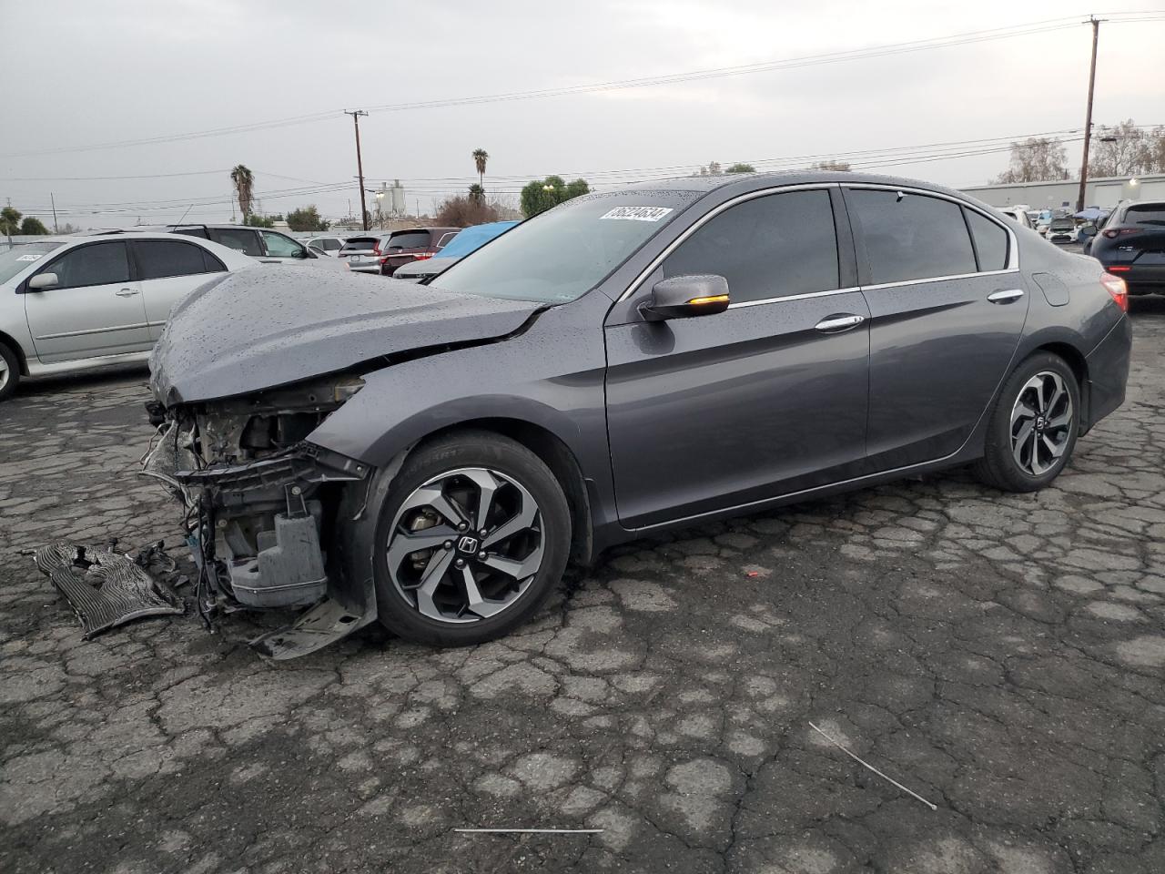 2017 Honda Accord Ex VIN: 1HGCR2F77HA105631 Lot: 86224634