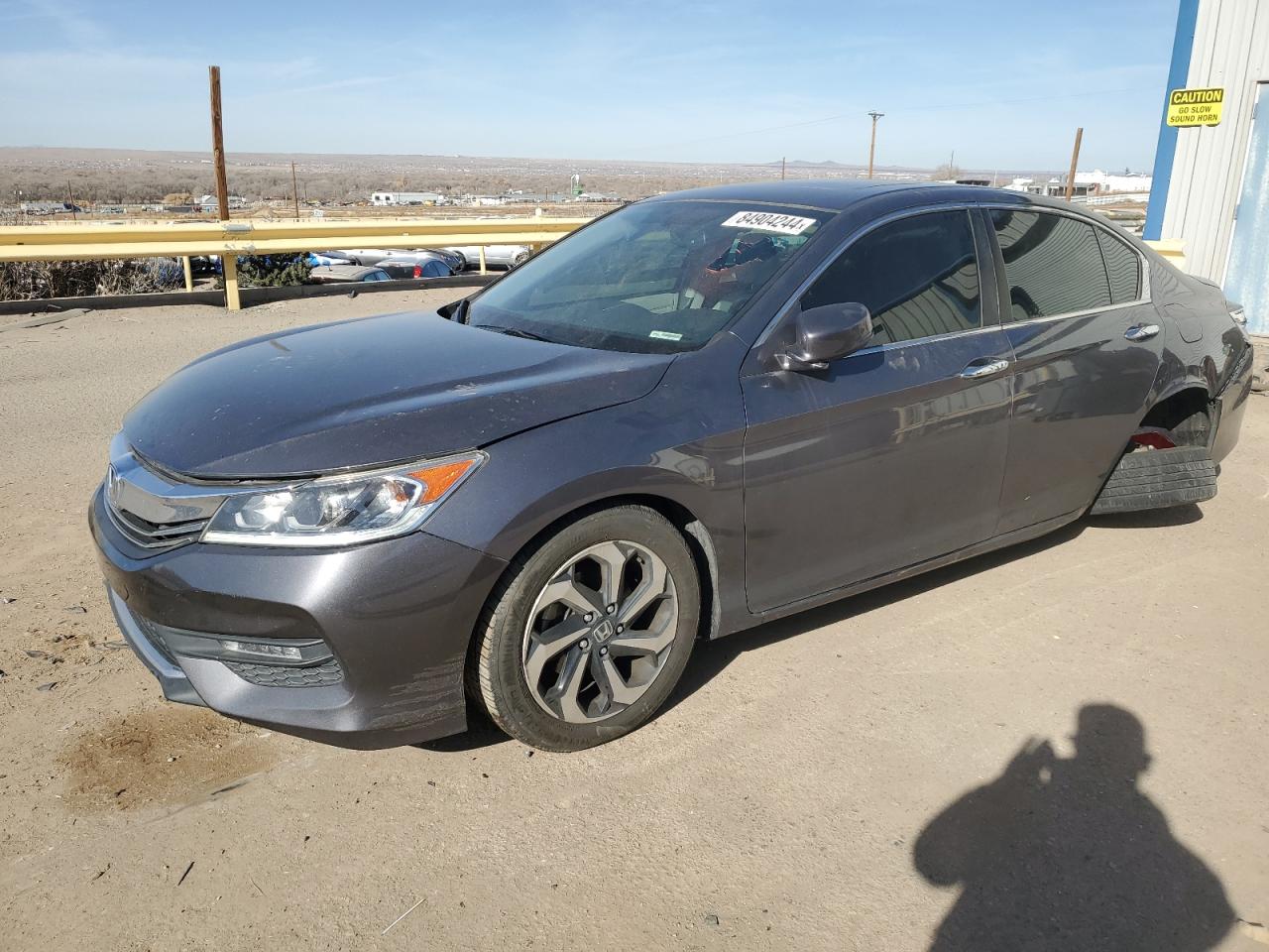 2016 Honda Accord Exl VIN: 1HGCR2F87GA238395 Lot: 84904244