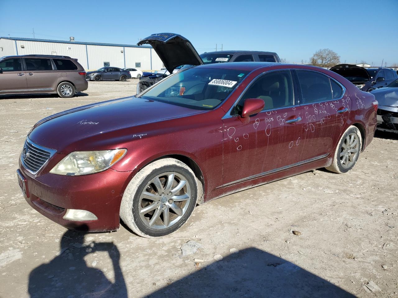 2007 Lexus Ls 460 VIN: JTHBL46F675010787 Lot: 85806004