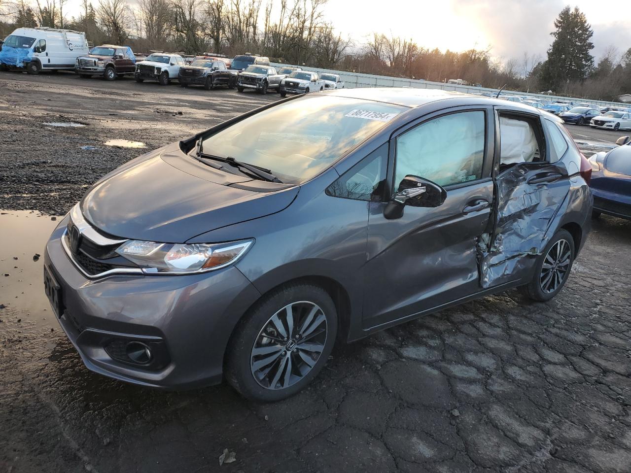 2020 Honda Fit Ex VIN: 3HGGK5H86LM708112 Lot: 86717954