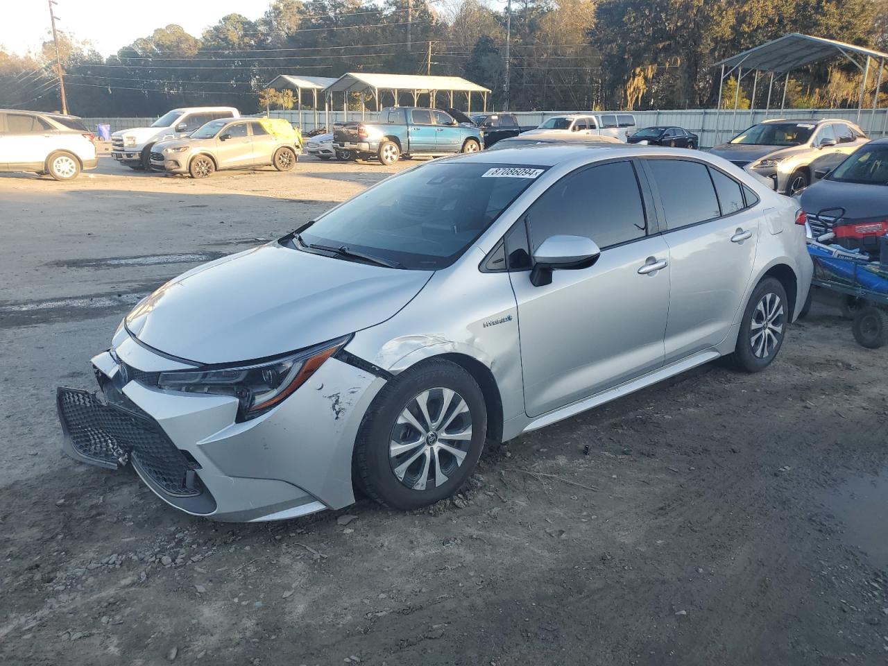 2021 Toyota Corolla Le VIN: JTDEAMDE9MJ015368 Lot: 87086094