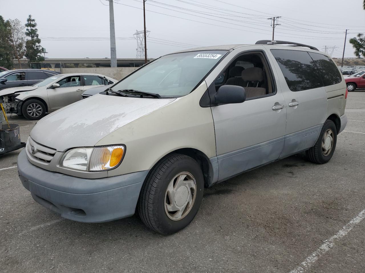 2002 Toyota Sienna Le VIN: 4T3ZF13CX2U473002 Lot: 86553254