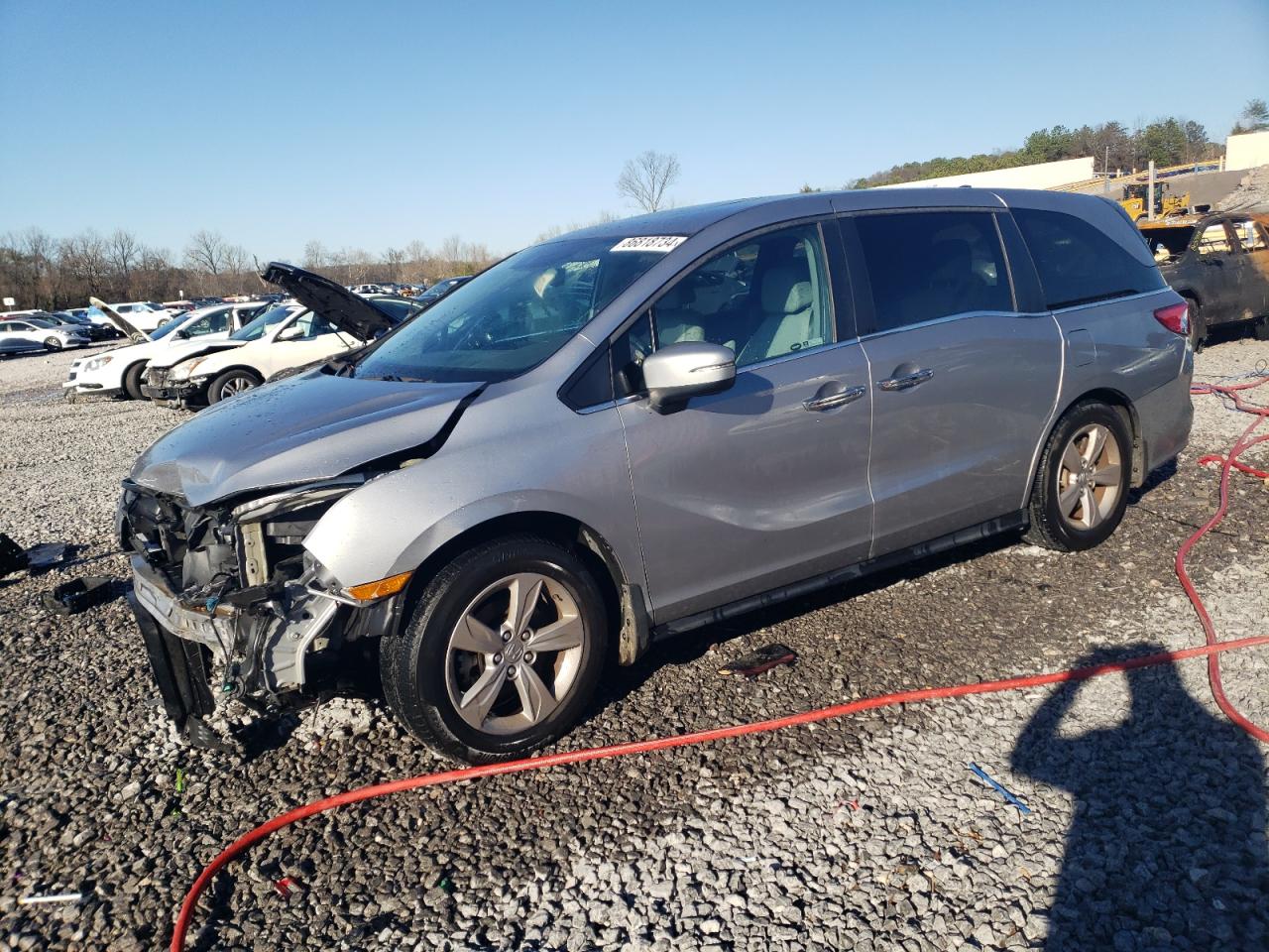 2019 Honda Odyssey Exl VIN: 5FNRL6H78KB036851 Lot: 86818734