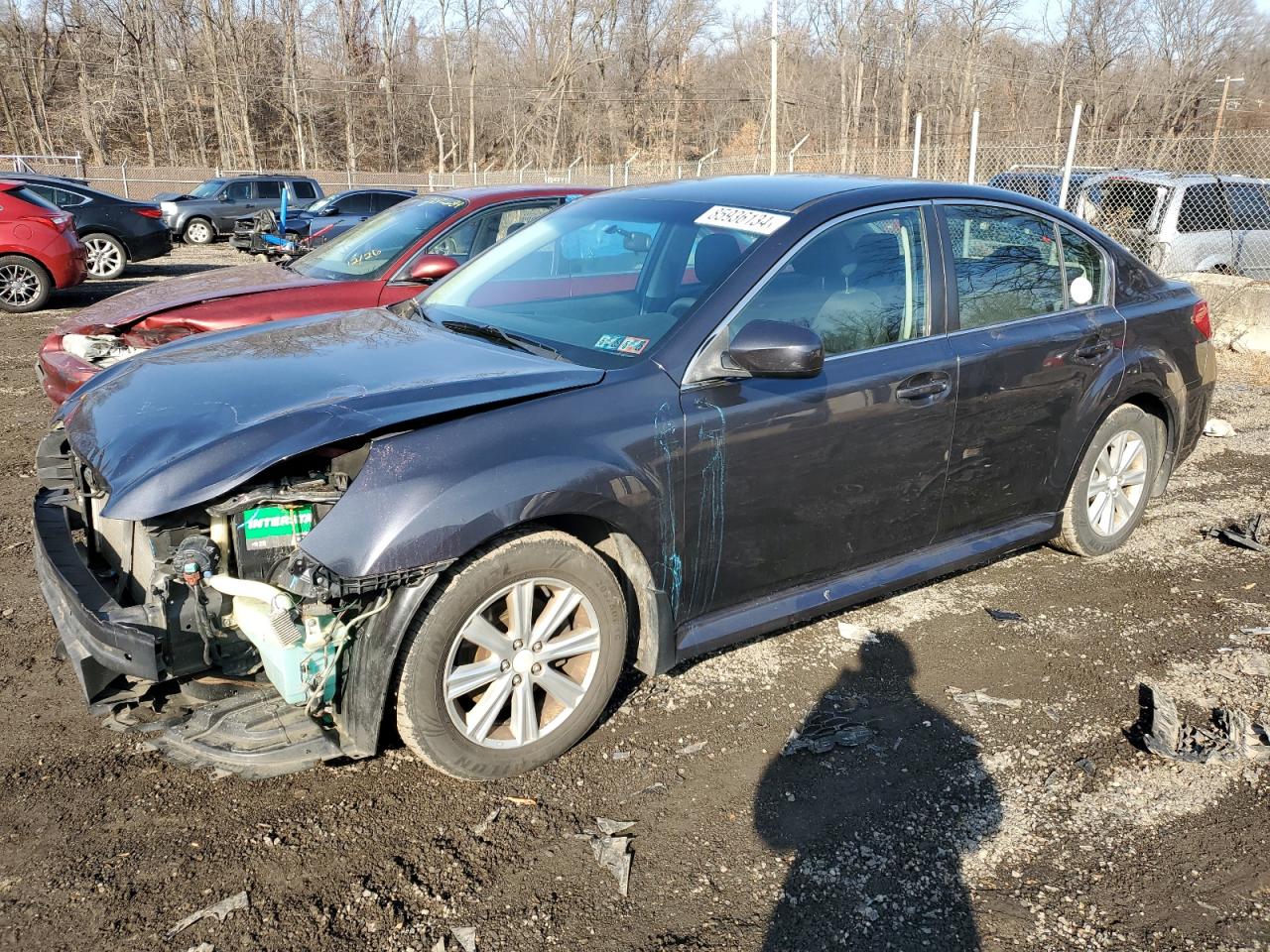 2012 Subaru Legacy 2.5I VIN: 4S3BMBA67C3016467 Lot: 85936134