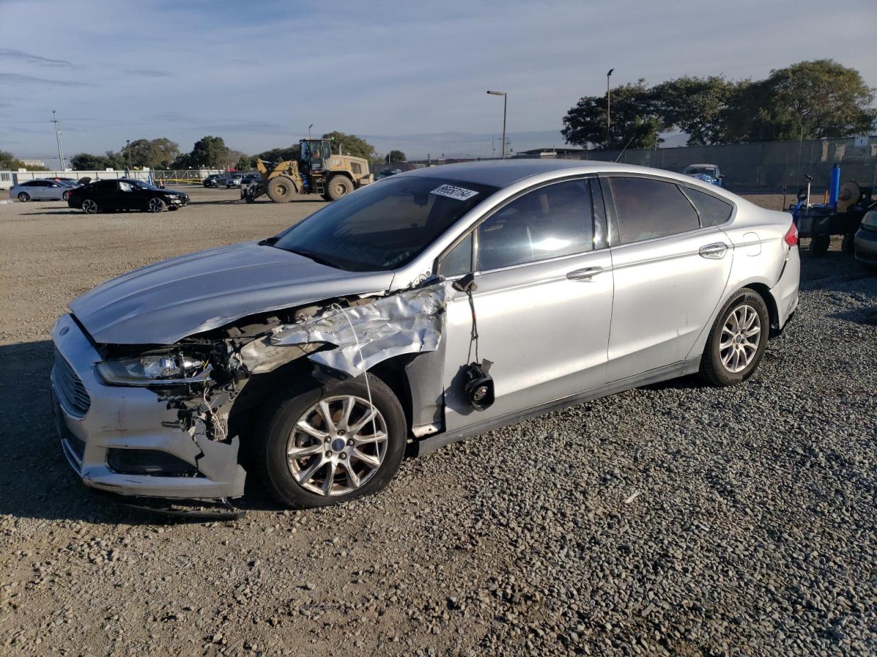 2016 Ford Fusion S VIN: 3FA6P0G76GR195532 Lot: 86650164