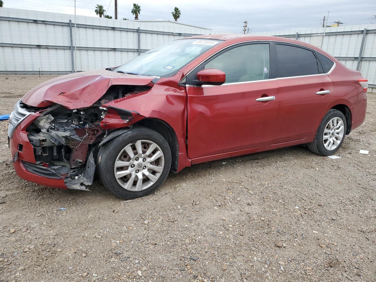 2014 Nissan Sentra S VIN: 3N1AB7AP0EY285155 Lot: 86220034