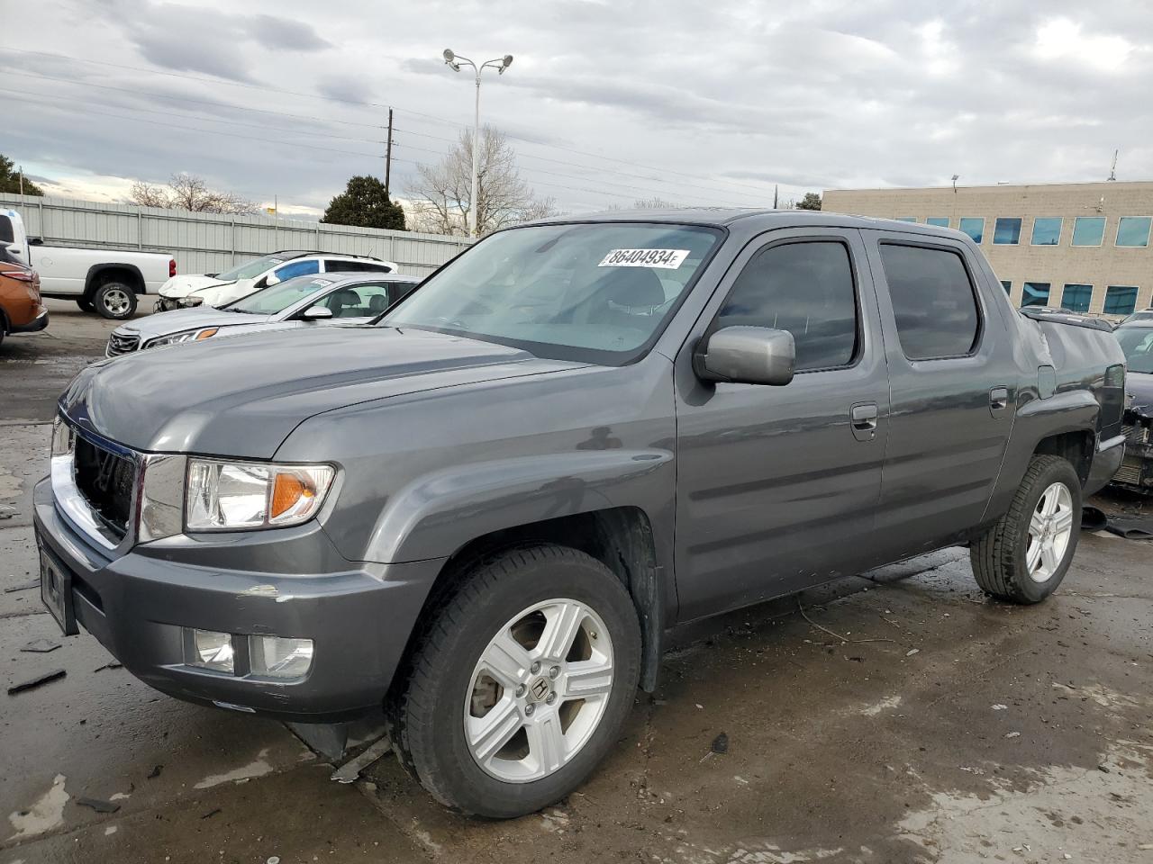 2013 Honda Ridgeline Rtl VIN: 5FPYK1F59DB007596 Lot: 86404934