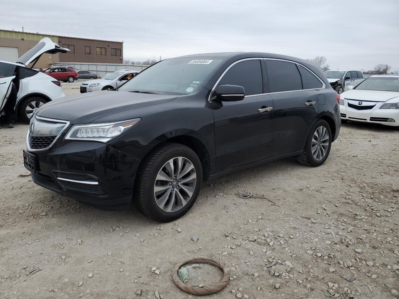 2016 Acura Mdx Technology VIN: 5FRYD4H48GB059815 Lot: 85684064