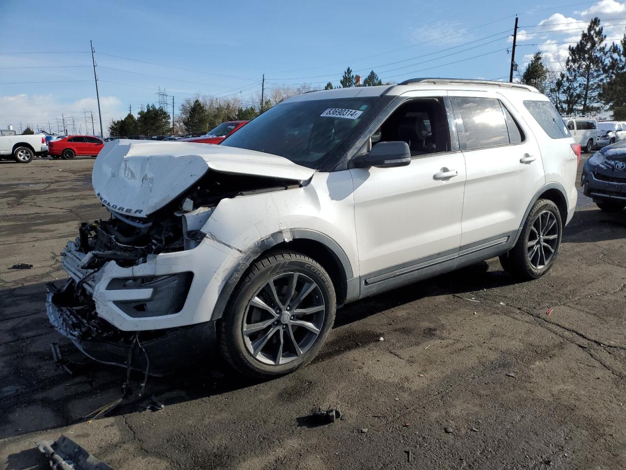 2017 Ford Explorer Xlt VIN: 1FM5K8D87HGC32205 Lot: 83690314