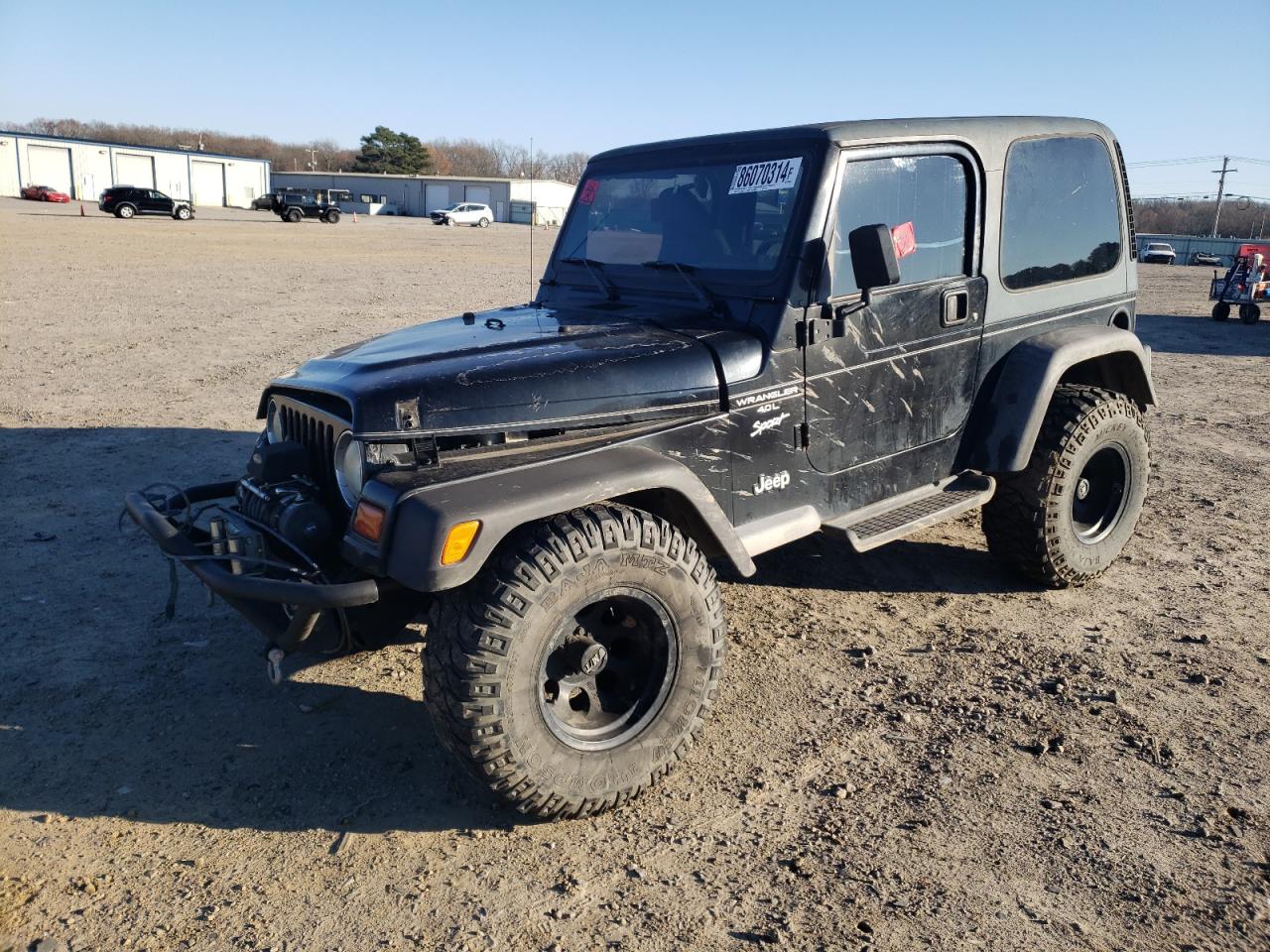 1999 Jeep Wrangler / Tj Sport VIN: 1J4FY19S4XP436066 Lot: 86070314