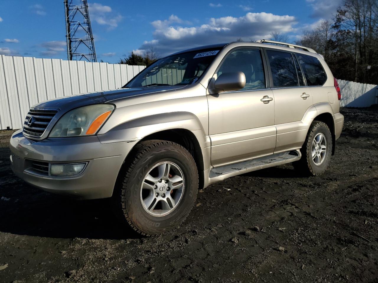 2003 Lexus Gx 470 VIN: JTJBT20X330022262 Lot: 86221214