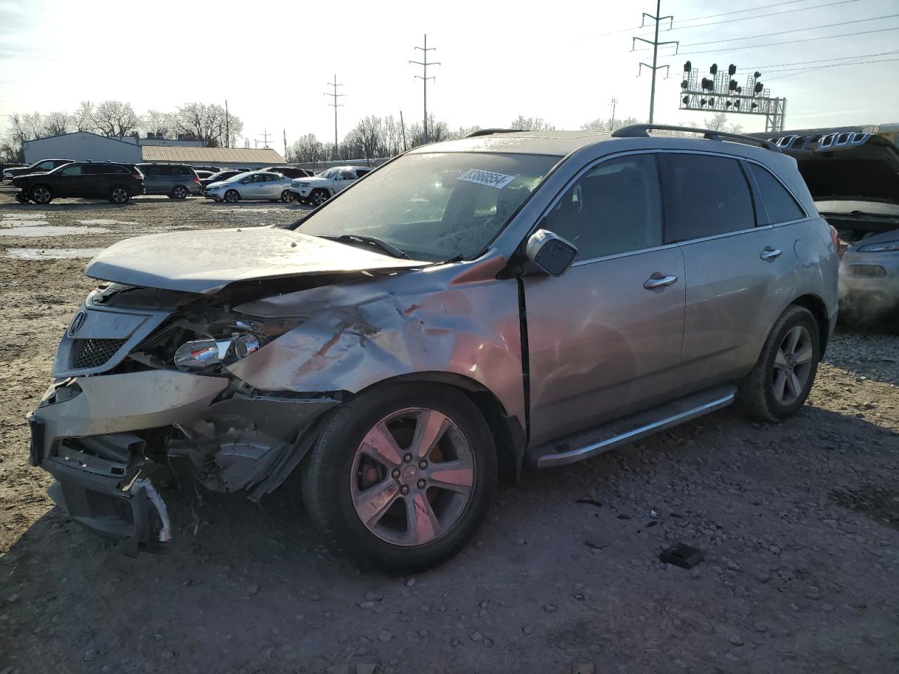 2010 Acura Mdx Technology VIN: 2HNYD2H63AH502973 Lot: 83860554