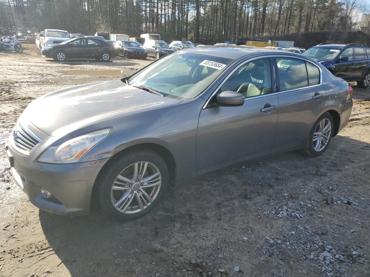 2013 Infiniti G37 VIN: JN1CV6AR8DM757812 Lot: 85153684