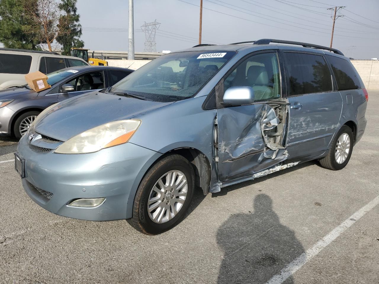 2010 Toyota Sienna Xle VIN: 5TDYK4CC2AS296258 Lot: 86543444