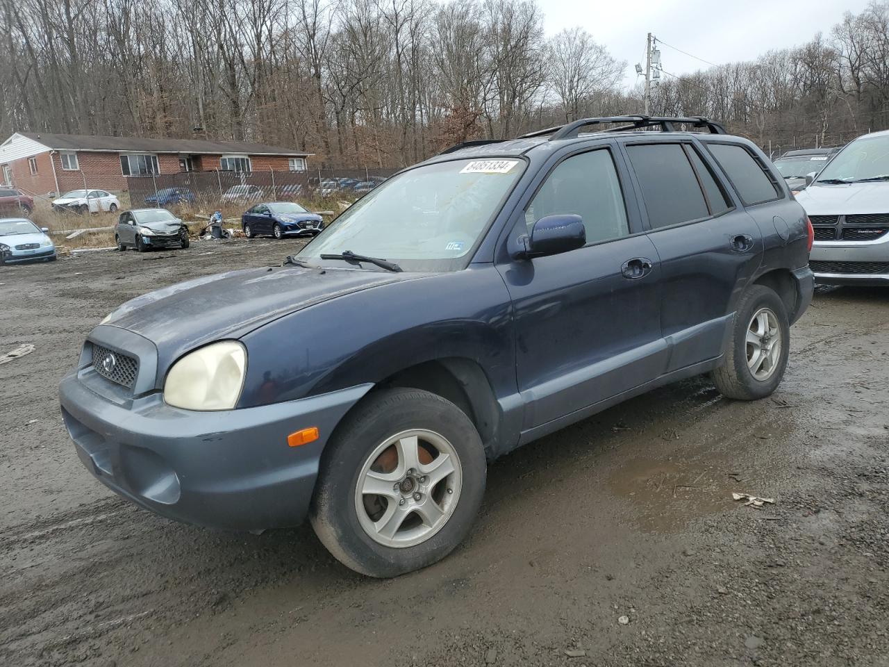 2004 Hyundai Santa Fe Gls VIN: KM8SC13E74U842843 Lot: 84851334