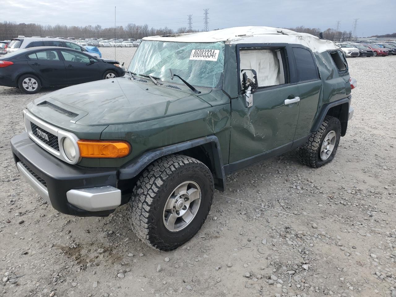 2010 Toyota Fj Cruiser VIN: JTEBU4BF6AK078533 Lot: 86083334