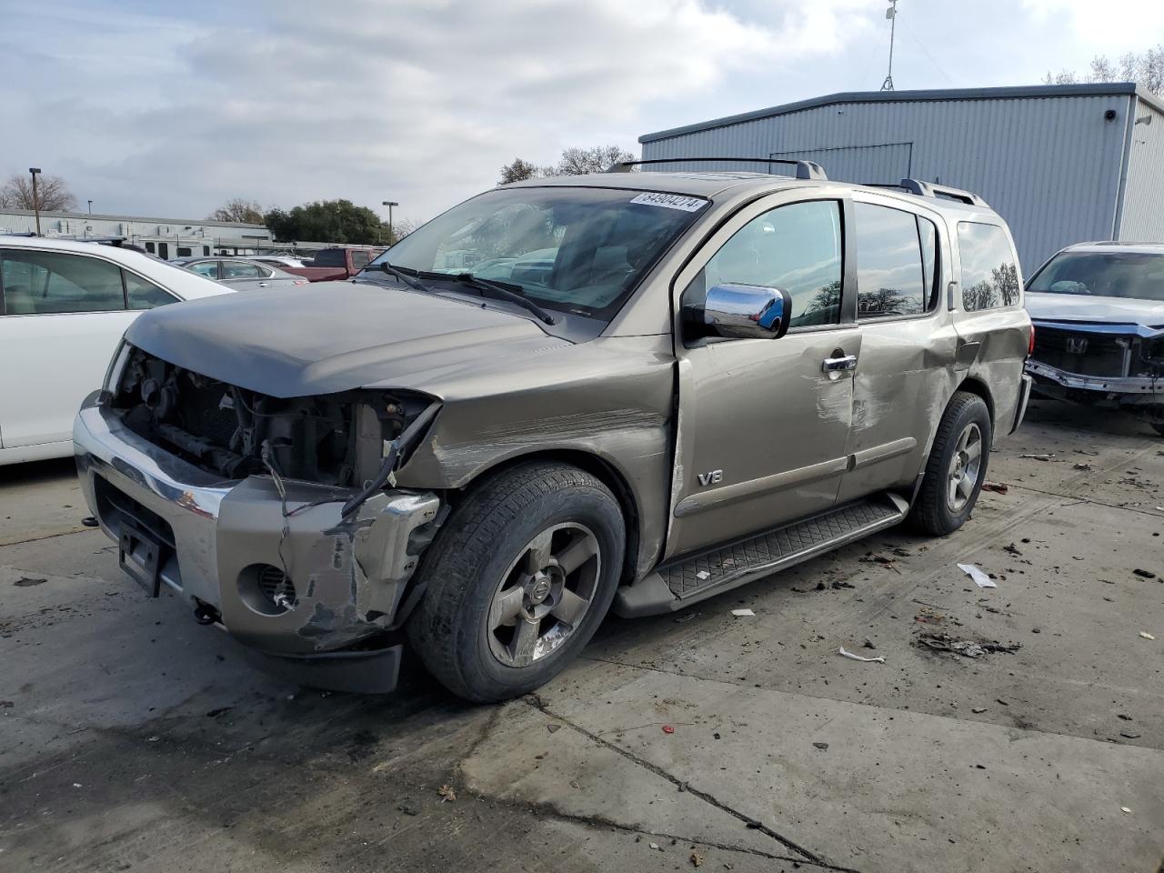 2006 Nissan Armada Se VIN: 5N1AA08B16N712211 Lot: 84904274