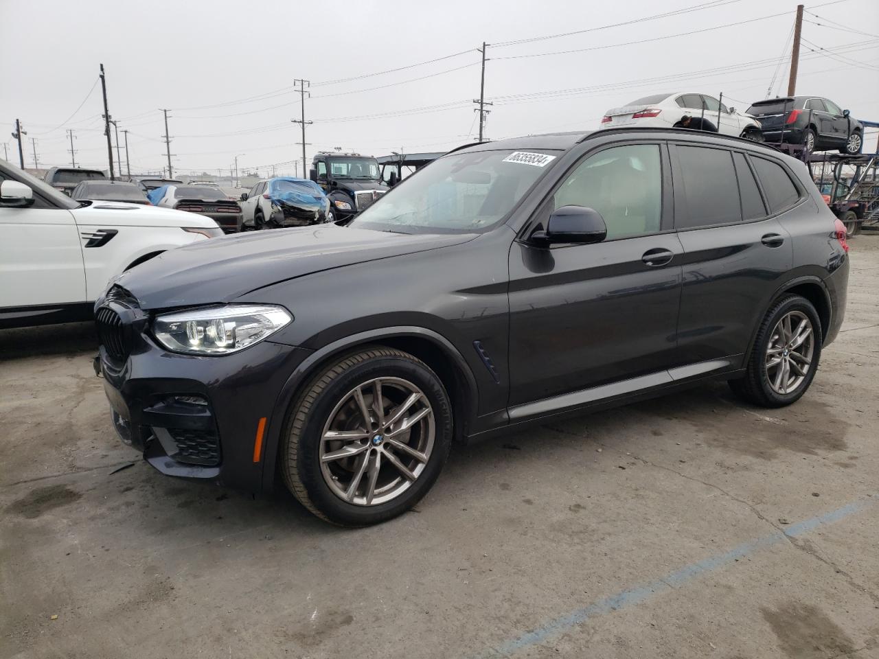 2021 BMW X3 Sdrive30I VIN: 5UXTY3C07M9E82696 Lot: 86355834