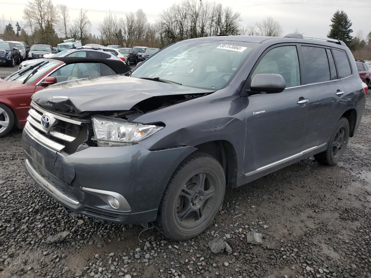 2013 Toyota Highlander Limited VIN: 5TDDK3EH3DS228850 Lot: 86163664