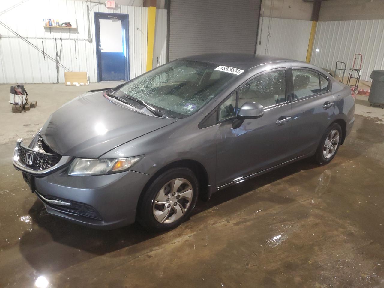 2013 Honda Civic Lx VIN: 2HGFB2F57DH536241 Lot: 86605894