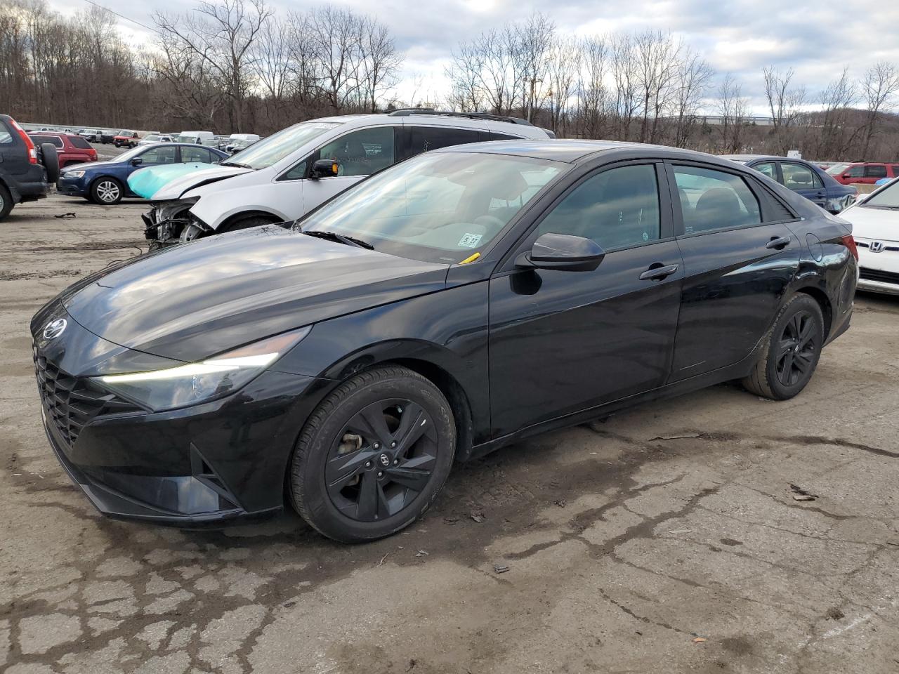 2022 Hyundai Elantra Blue VIN: KMHLM4AJ4NU028458 Lot: 86821874