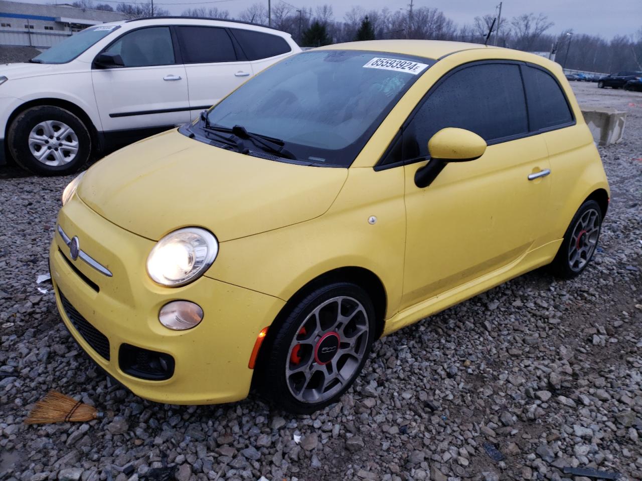 2012 Fiat 500 Sport VIN: 3C3CFFBR5CT343277 Lot: 85593924