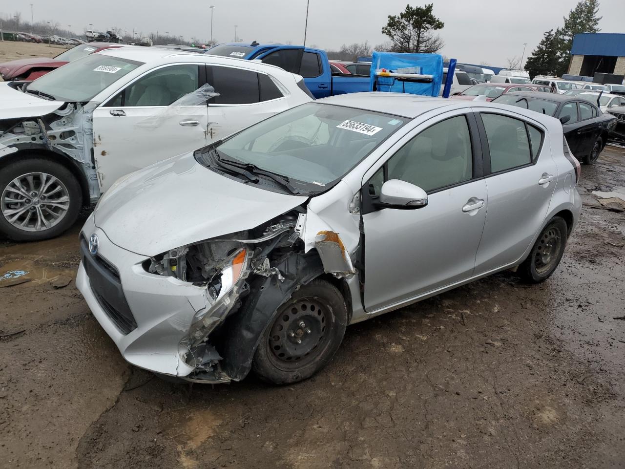 2015 Toyota Prius C VIN: JTDKDTB36F1095253 Lot: 85633194