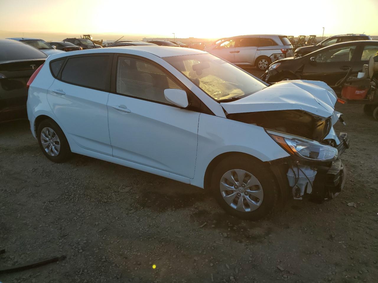 2017 Hyundai Accent Se VIN: KMHCT5AEXHU347945 Lot: 87222664