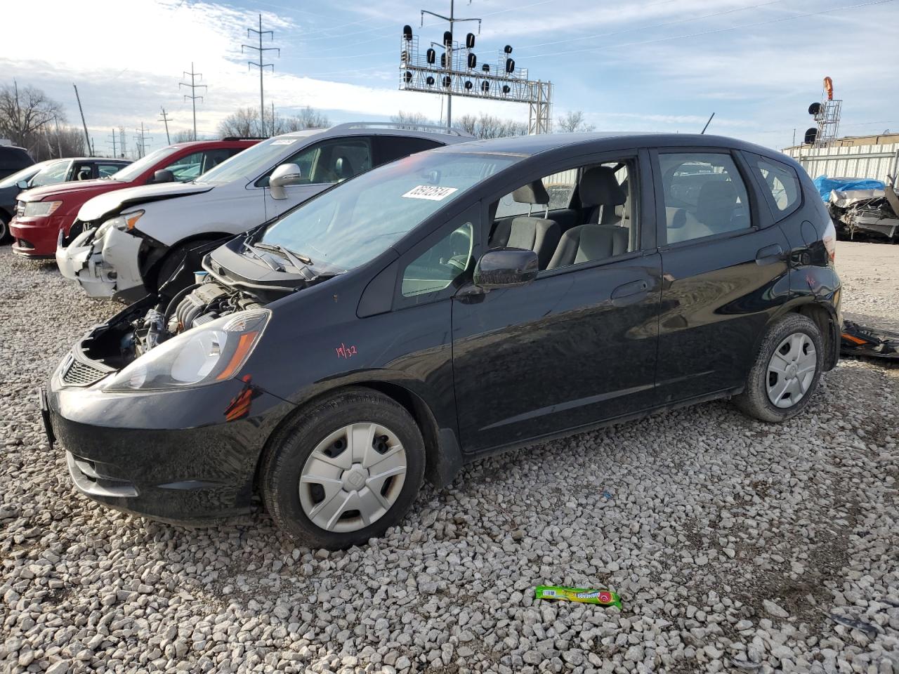 2013 Honda Fit VIN: JHMGE8H3XDC034222 Lot: 85912514