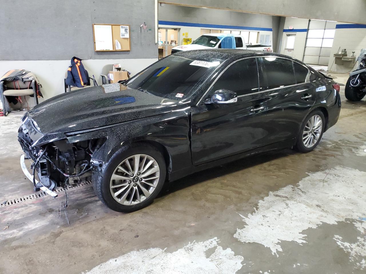 2021 Infiniti Q50 Luxe VIN: JN1EV7BP2MM705023 Lot: 83814764