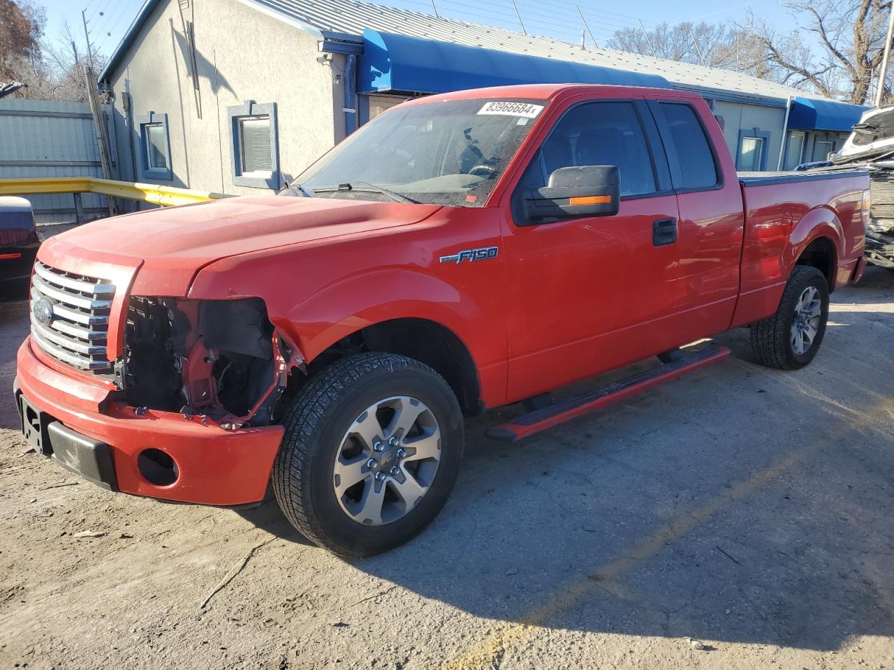 2012 Ford F150 Super Cab VIN: 1FTEX1CM1CFC33148 Lot: 83966684