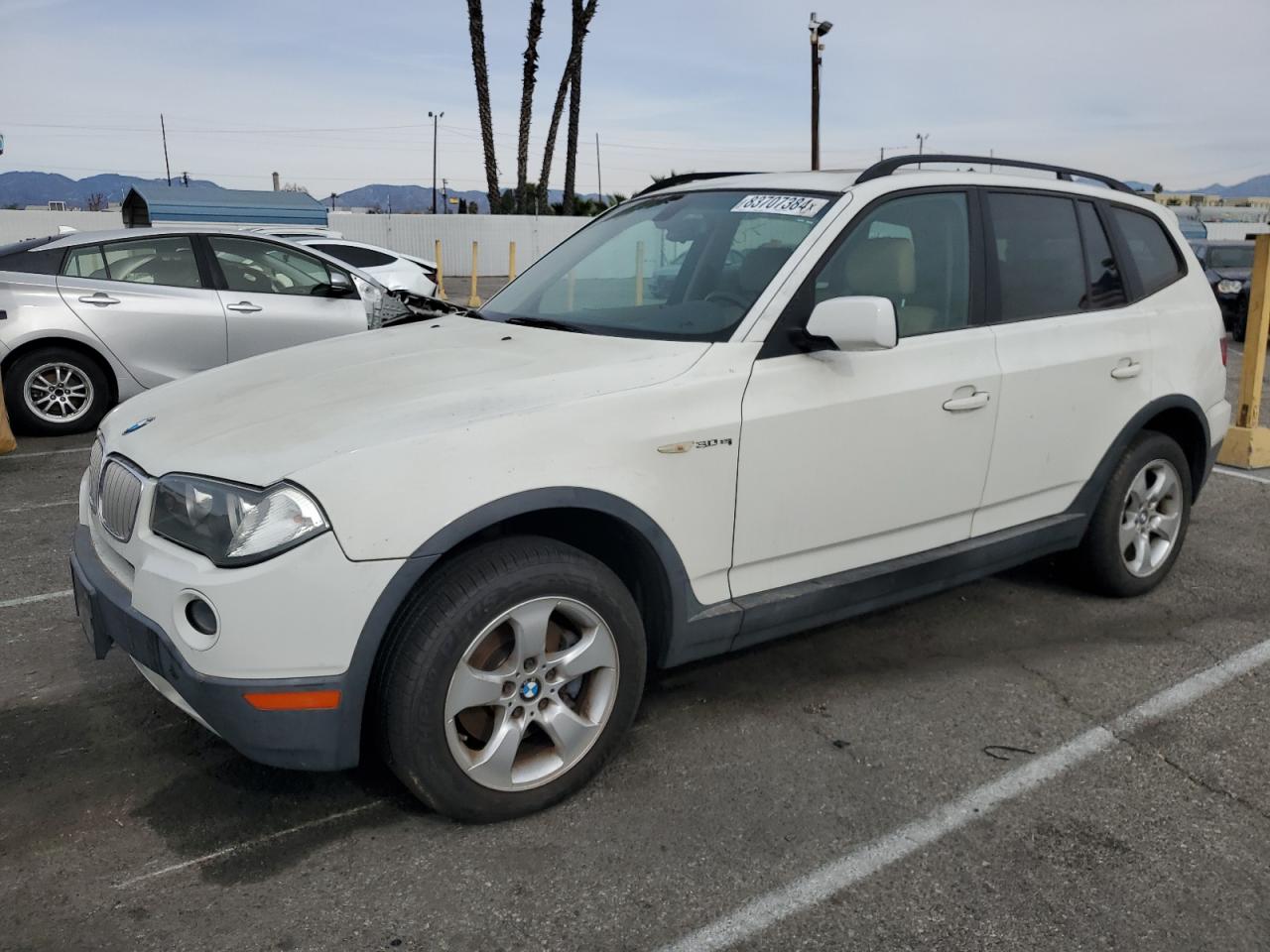 2007 BMW X3 3.0Si VIN: WBXPC93447WF00071 Lot: 83707384