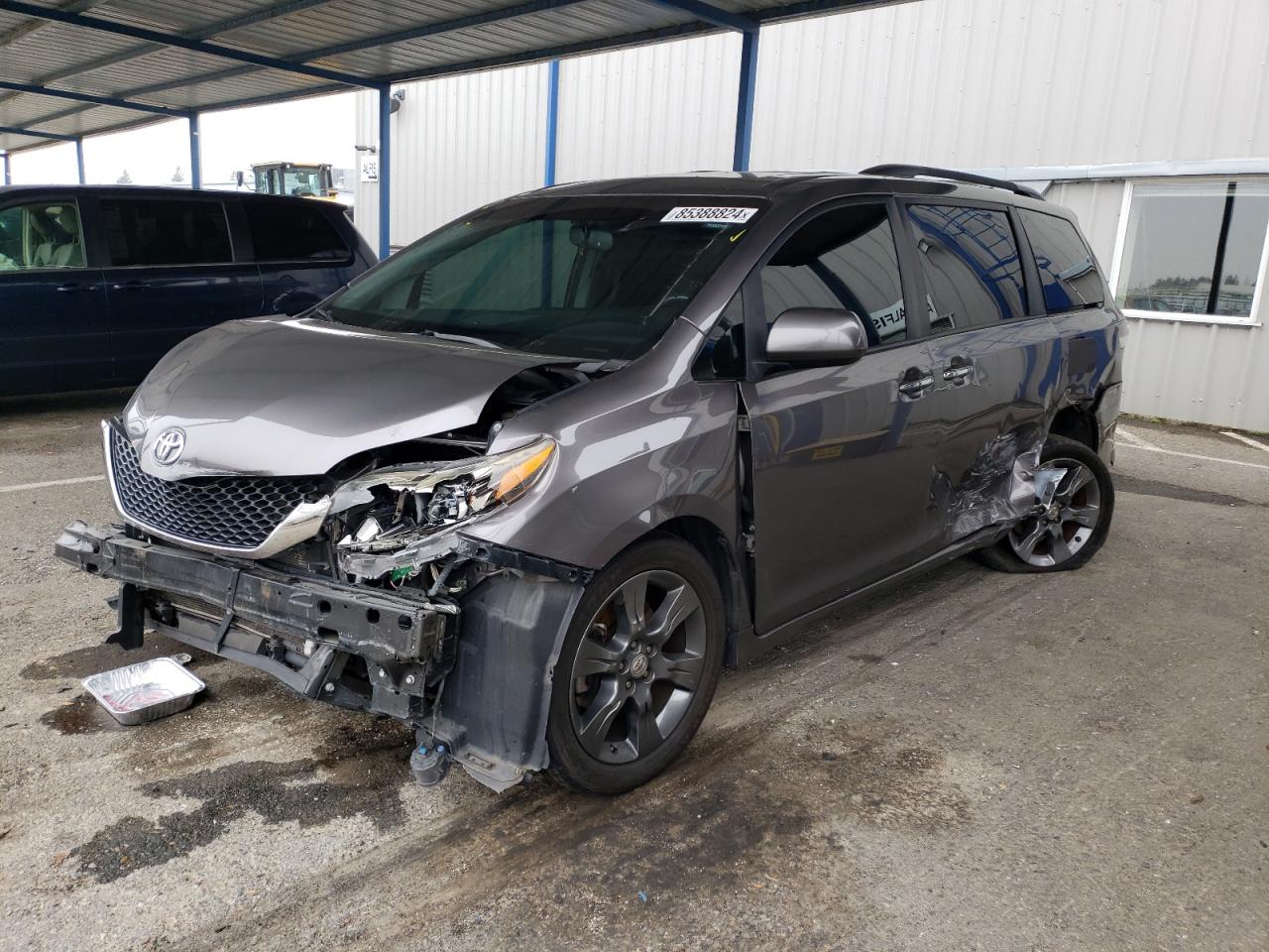 2016 Toyota Sienna Se VIN: 5TDXK3DC4GS757523 Lot: 85388824