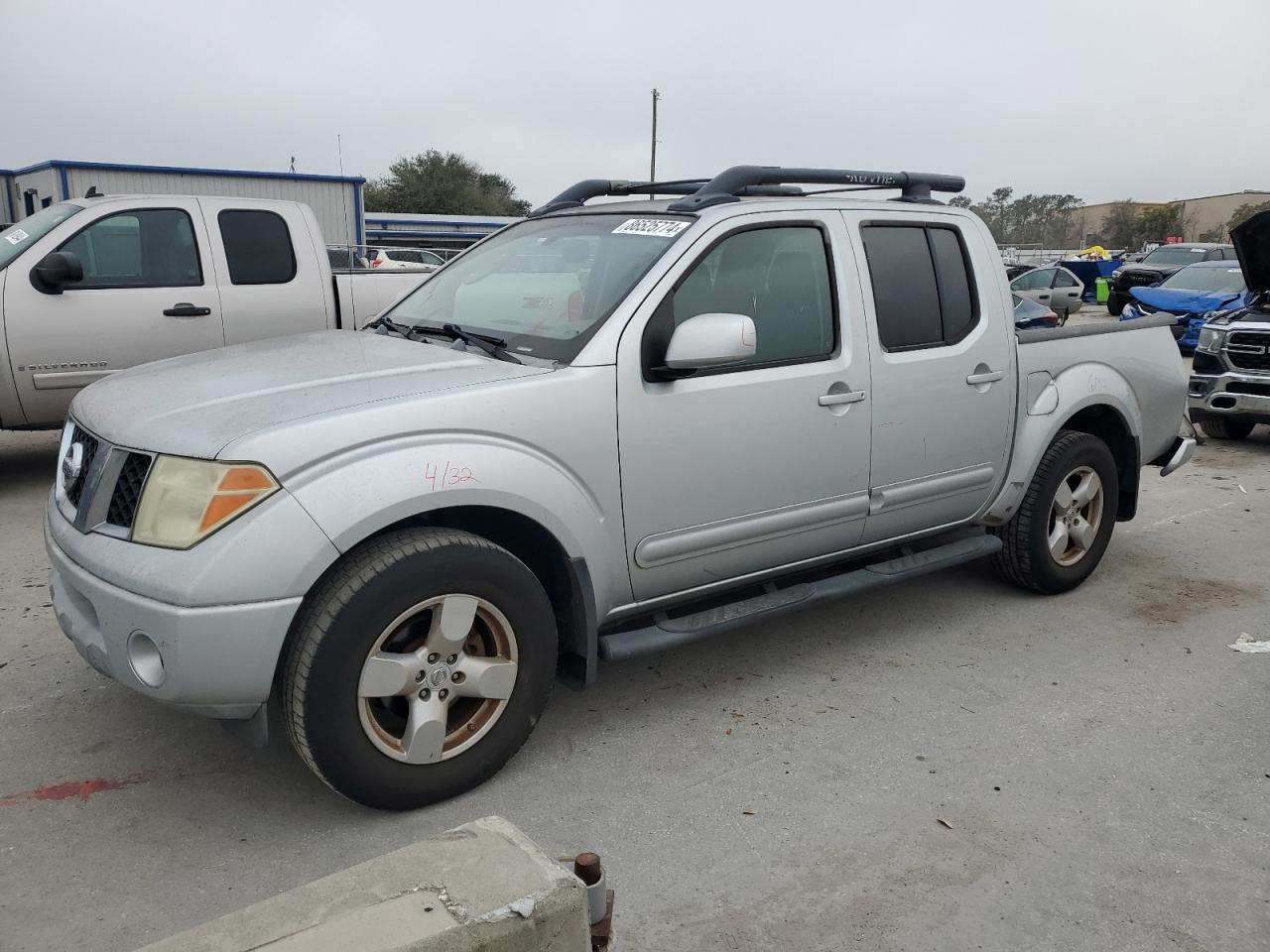 2005 Nissan Frontier Crew Cab Le VIN: 1N6AD07U35C444722 Lot: 86525774