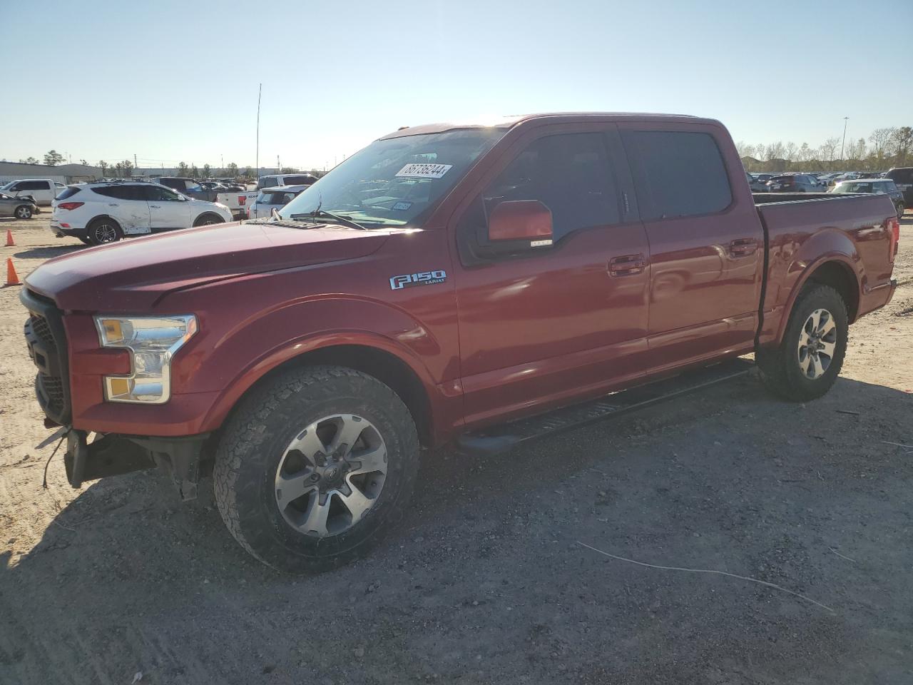 2016 Ford F150 Supercrew VIN: 1FTEW1CF0GKF31207 Lot: 86736244