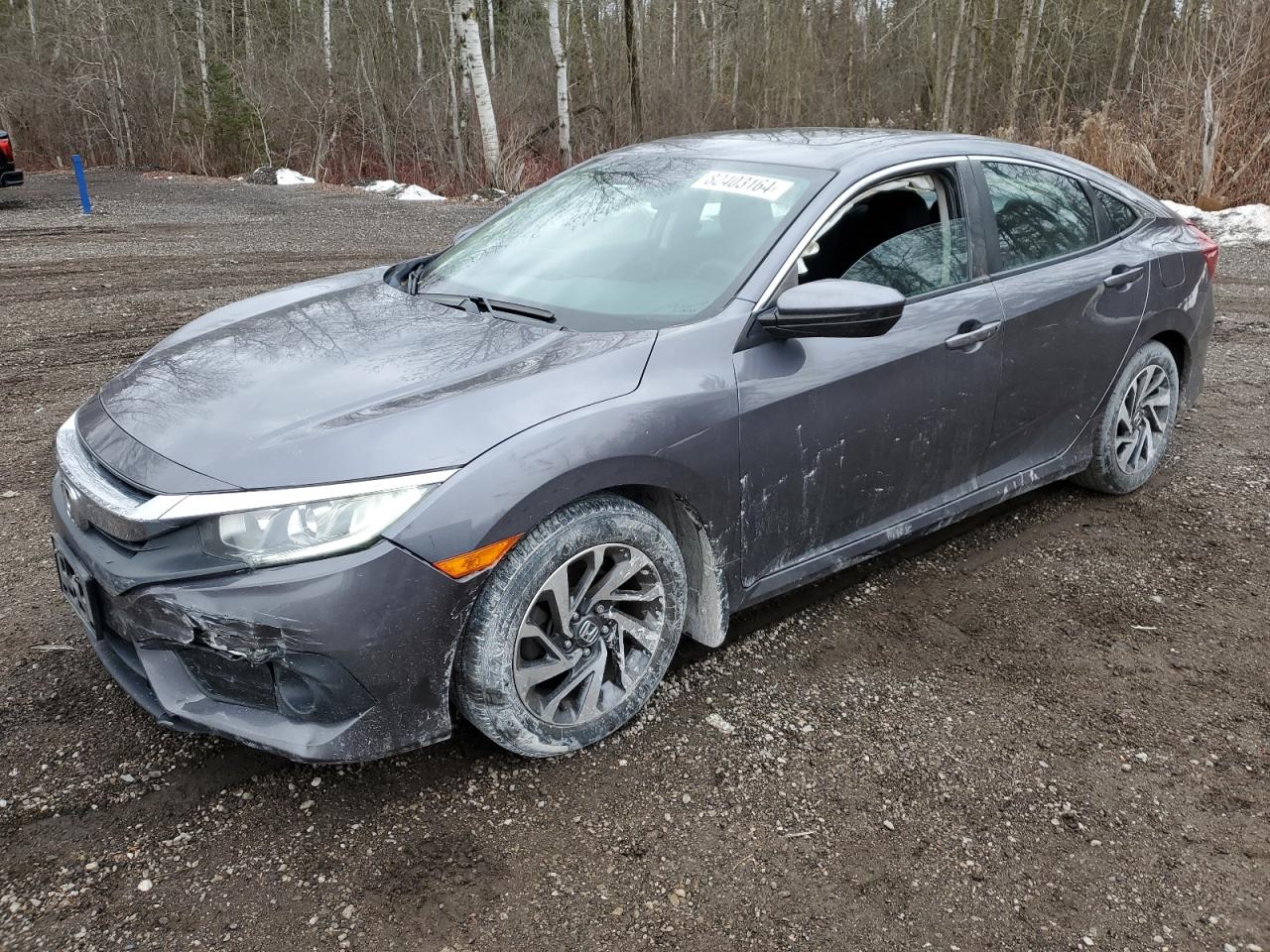 2018 Honda Civic Ex VIN: 2HGFC2F89JH003374 Lot: 82403164