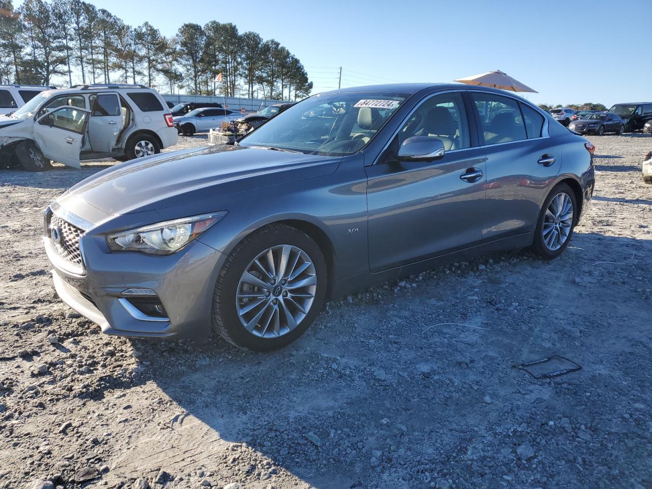 2018 Infiniti Q50 Luxe VIN: JN1EV7AP5JM358042 Lot: 84772724