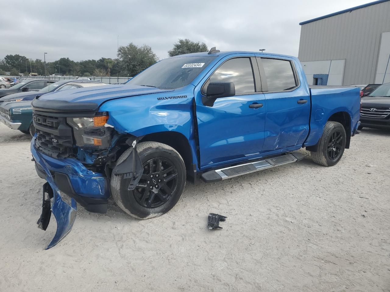 2023 Chevrolet Silverado C1500 Custom VIN: 3GCPABEK2PG133821 Lot: 83332434