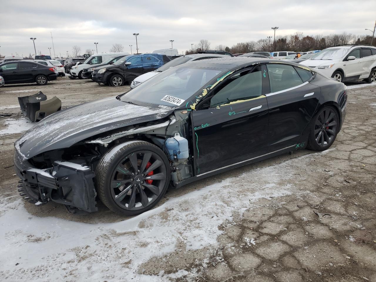 2016 Tesla Model S VIN: 5YJSA1E41GF126676 Lot: 82623474