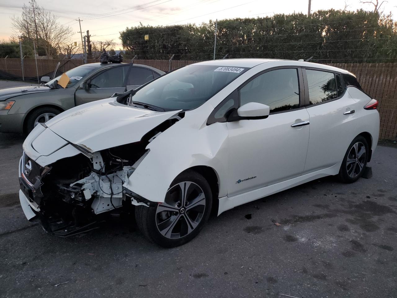 2018 Nissan Leaf S VIN: 1N4AZ1CP1JC302508 Lot: 87083494