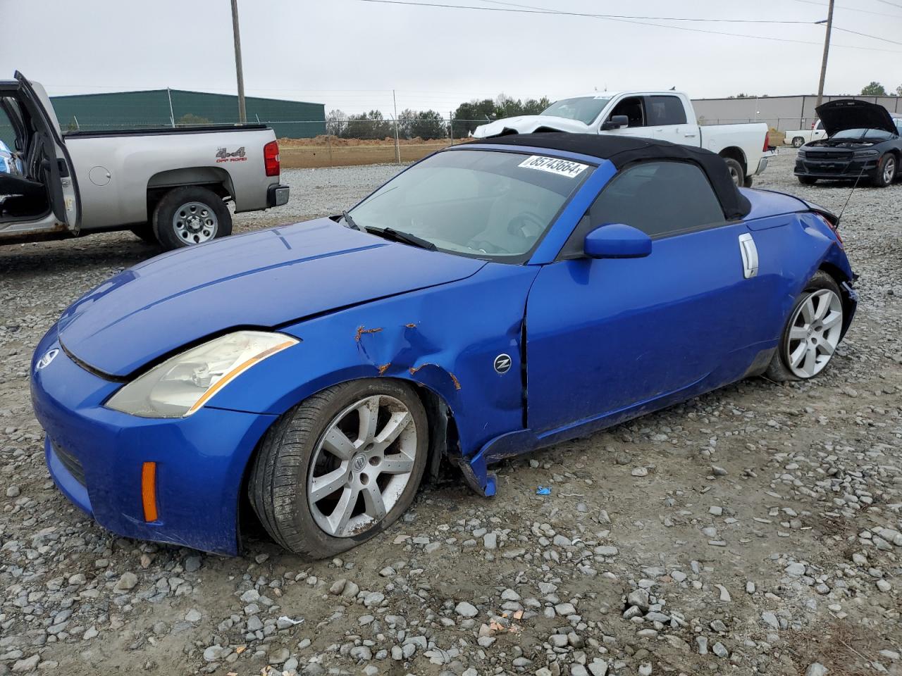 2004 Nissan 350Z Roadster VIN: JN1AZ36A34T011142 Lot: 85743664