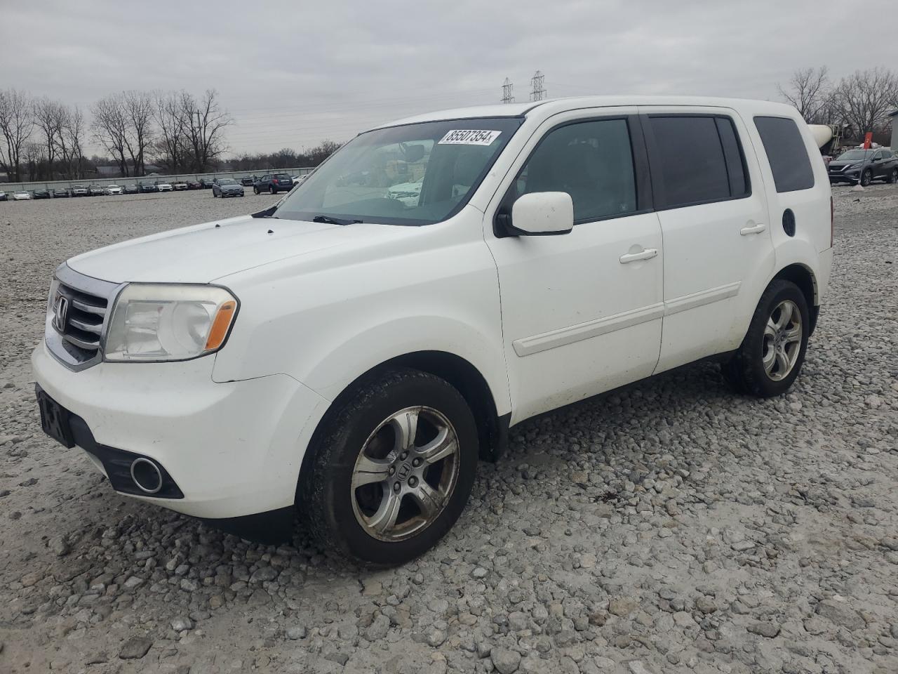 2012 Honda Pilot Exl VIN: 5FNYF3H57CB014423 Lot: 85507354