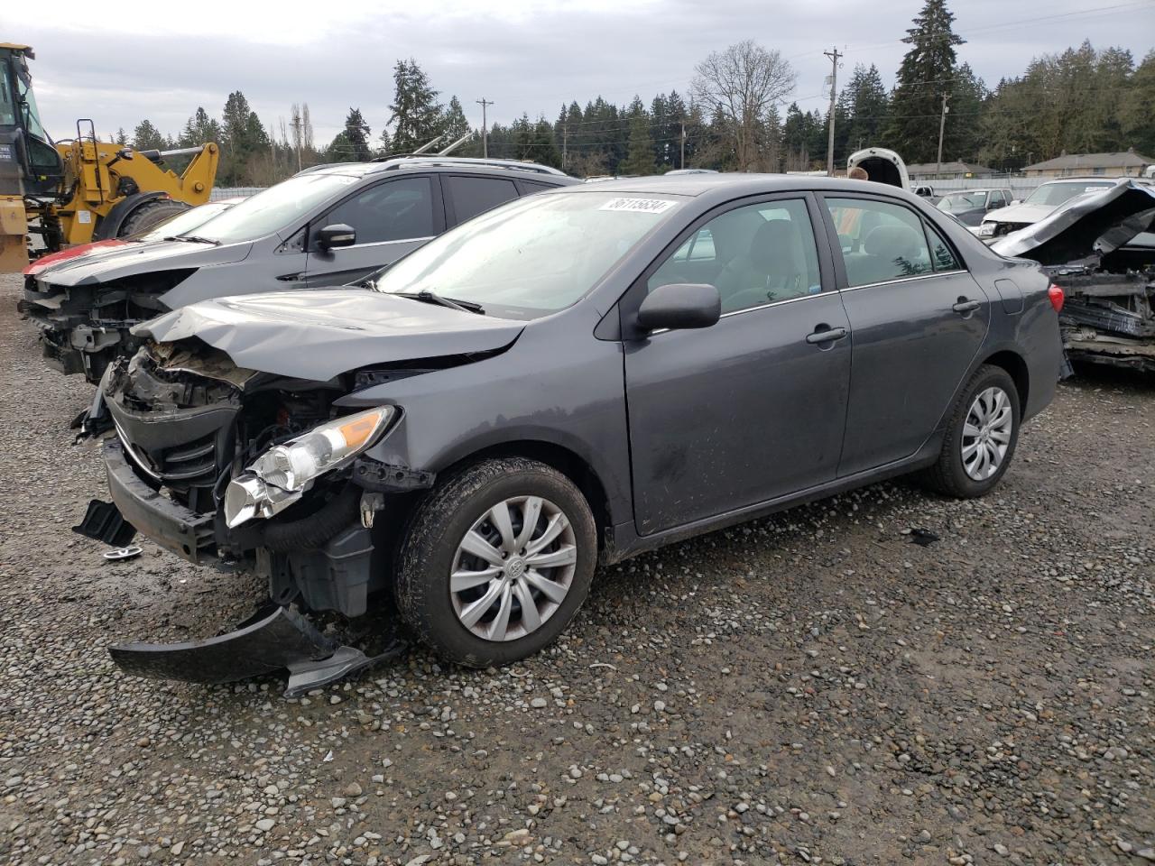 2013 Toyota Corolla Base VIN: 2T1BU4EE6DC102987 Lot: 86115634