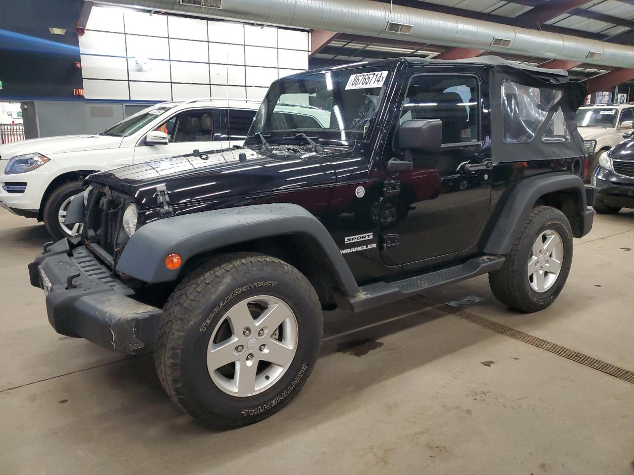 2013 Jeep Wrangler Sport VIN: 1C4AJWAG0DL592830 Lot: 86765714