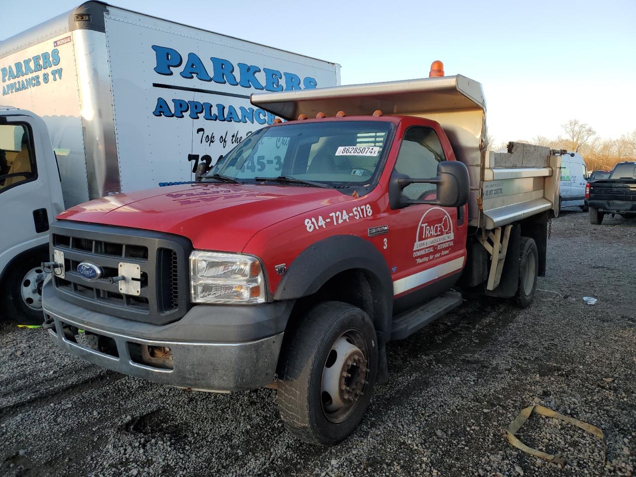 2006 Ford F550 Super Duty VIN: 1FDAF57Y76ED18510 Lot: 86285074