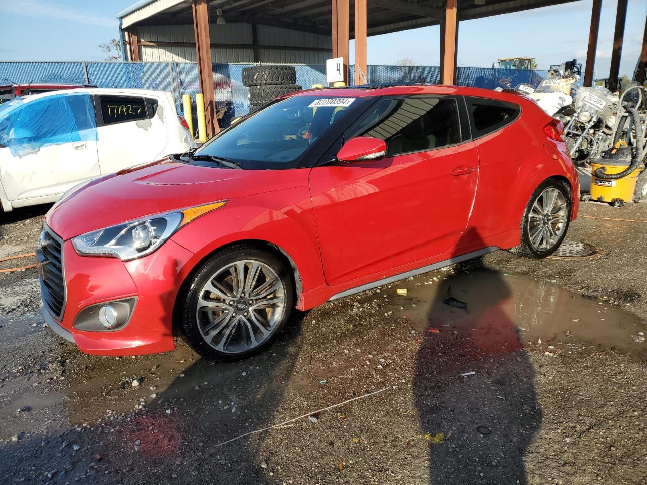 2016 Hyundai Veloster Turbo VIN: KMHTC6AEXGU284320 Lot: 82200394