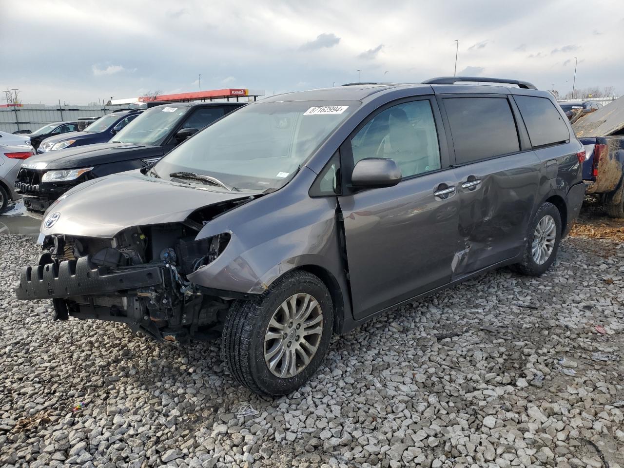 2016 Toyota Sienna Xle VIN: 5TDYK3DC9GS714297 Lot: 87162994