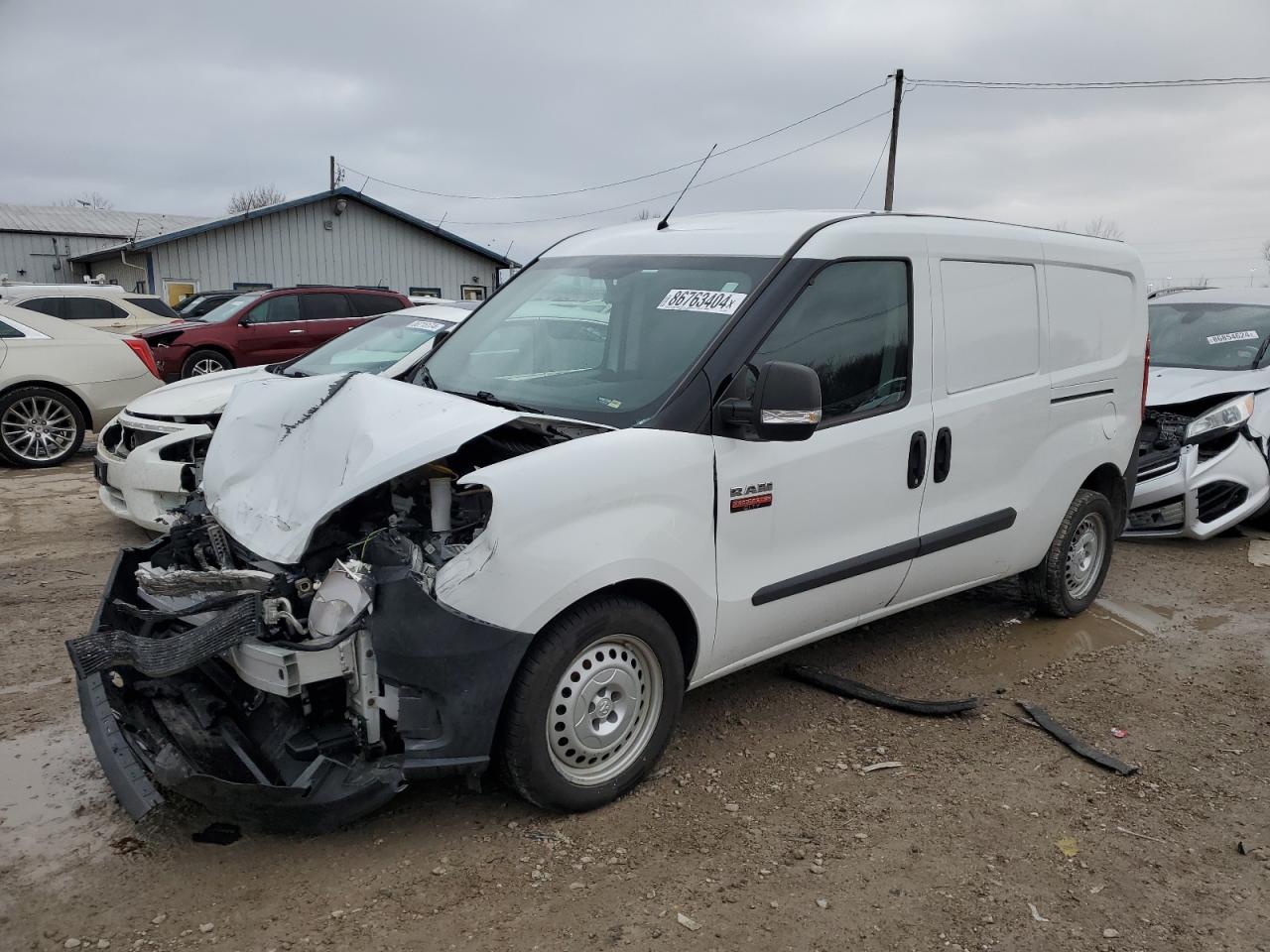 2018 Ram Promaster City VIN: ZFBERFAB5J6H97137 Lot: 86763404