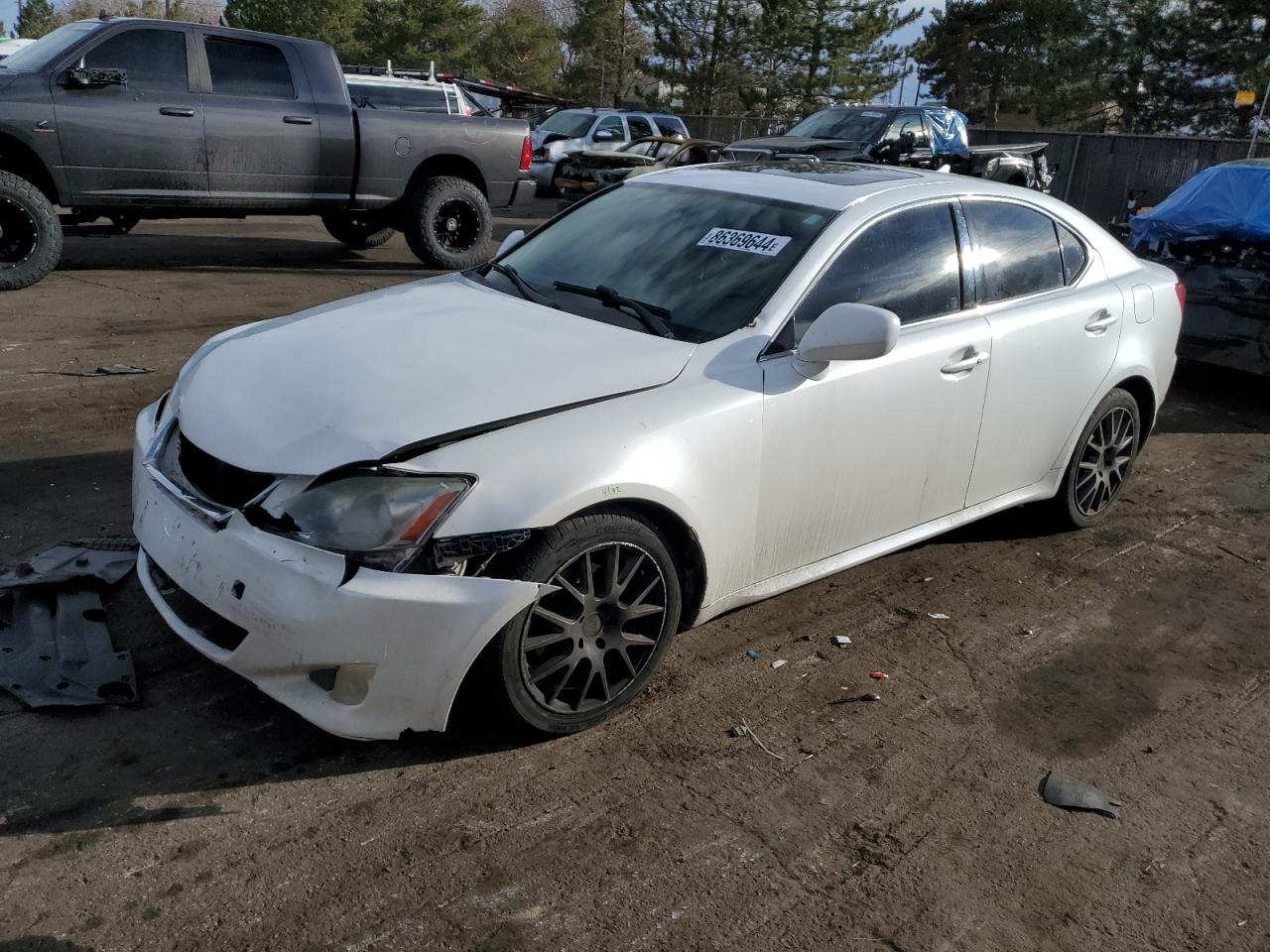 2007 Lexus Is 250 VIN: JTHCK262275013873 Lot: 86369644